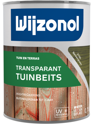 Wijzonol Transparant Tuinbeits 3190 Berkengroen