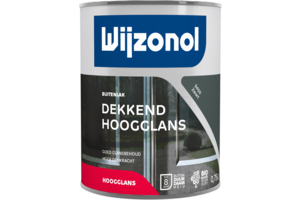 Wijzonol Dekkend Hoogglanslak 9450 Zwart