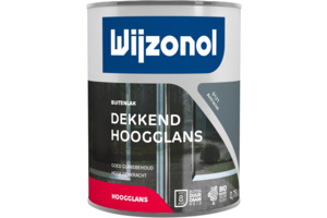 Wijzonol Dekkend Hoogglanslak 9121 Antraciet