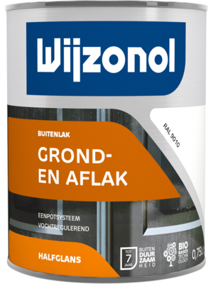 Wijzonol Grond- en aflak in één RAL 9010