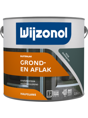 Wijzonol Grond- en aflak in één 9328 Antiekgroen