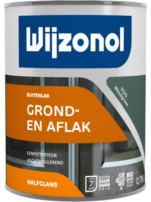 Wijzonol Grond- en aflak in één 9325 Woudgroen