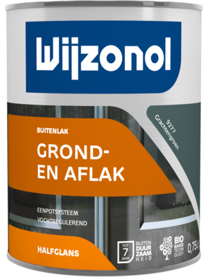 Wijzonol Grond- en aflak in één 9277 Grachtengroen