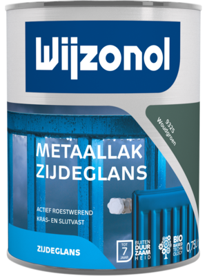 Wijzonol Wijzonol Metaallak Zijdeglans 9325 Woudgroen