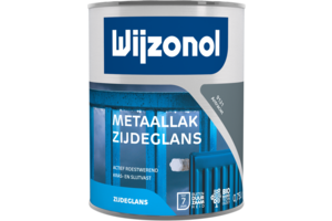 Wijzonol Wijzonol Metaallak Zijdeglans 9121 Antraciet