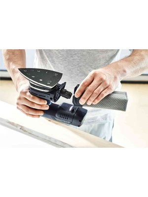 Festool DTSC 400 3,1 I-Plus 18V Li-Ion accu deltaschuurmachine set (2x 3,1Ah) in systainer - 100x150mm - koolborstelloos