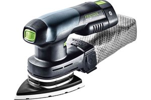 Festool DTSC 400 3,1 I-Plus 18V Li-Ion accu deltaschuurmachine set (2x 3,1Ah) in systainer - 100x150mm - koolborstelloos