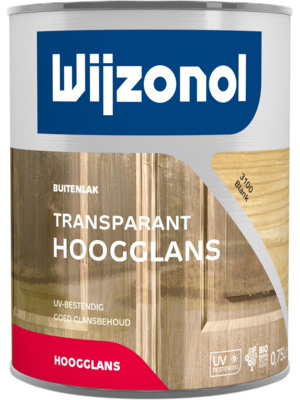 Wijzonol Transparant Hoogglanslak 3100 Blank