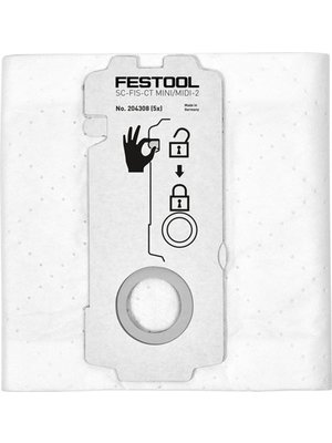 Festool 204308 SC-FIS-CT MINI/MIDI-2/5 Filterzak (5st)