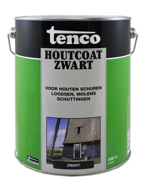 Tenco Houtcoat Teervrij Zwart