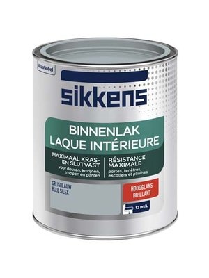 Sikkens Binnenlak Hoogglans GRIJSBLAUW