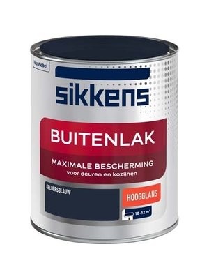 Sikkens Buitenlak Hoogglans GELDERS BLAUW U4.15.10