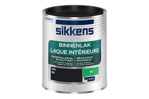 Sikkens Binnenlak MAT ZWART