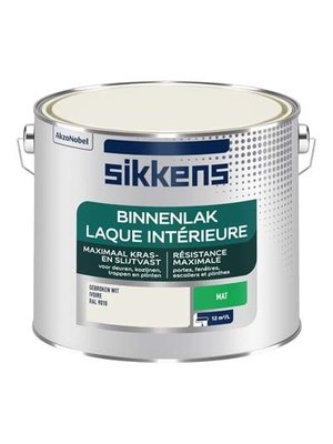 Sikkens Binnenlak MAT RAL 9010