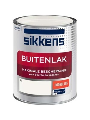 Sikkens Buitenlak Hoogglans WIT