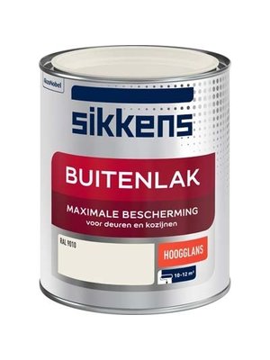 Sikkens Buitenlak Hoogglans RAL 9010