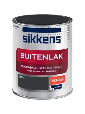 Sikkens Buitenlak Hoogglans RAL 7021