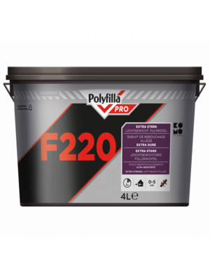 Polyfilla Pro F220 Lichtgewicht vulmiddel