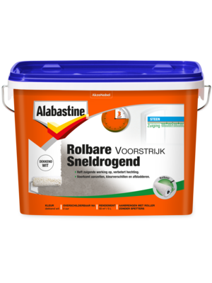 Alabastine Rolbare Voorstrijk Sneldrogend Wit