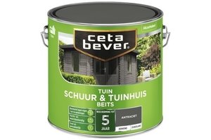 Cetabever Dekkend Schuur & Tuinhuis Beits Antraciet