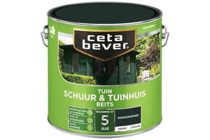 Cetabever Dekkend Schuur & Tuinhuis Beits DONKER GROEN 605