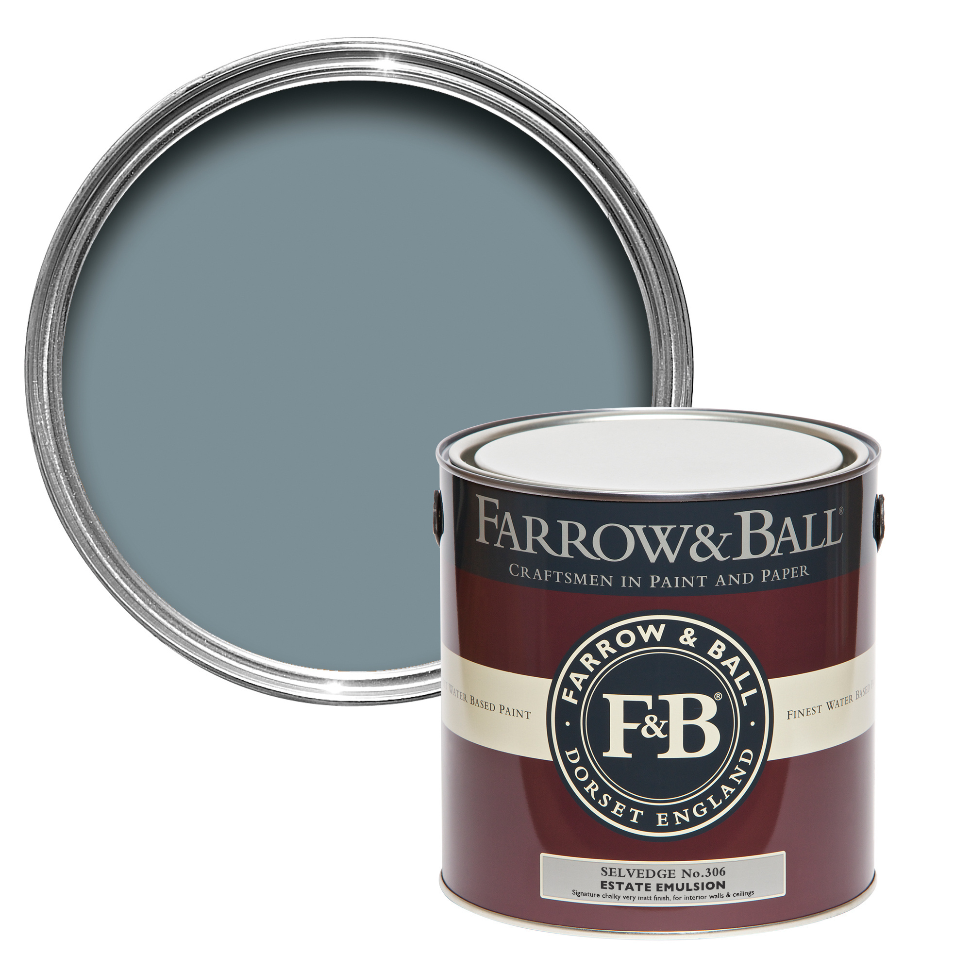 Farrow&Ball  Selvedge No. 306 2.5l Modern Emulsion