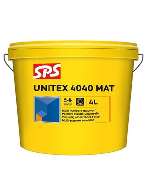 SPS Unitex 4040 Mat RAL 9010