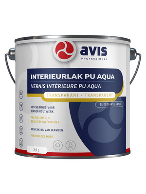 Avis Interieurlak PU Aqua Zijdeglans