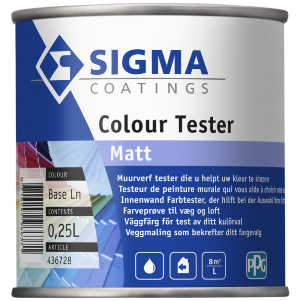 Bezighouden rotatie honderd Sigma Colour tester matt koop je hier voordelig online - Verfwebwinkel.be