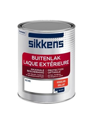 Sikkens Buitenlak Hoogglans op kleur gemengd