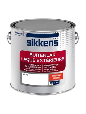 Sikkens Buitenlak Hoogglans op kleur gemengd