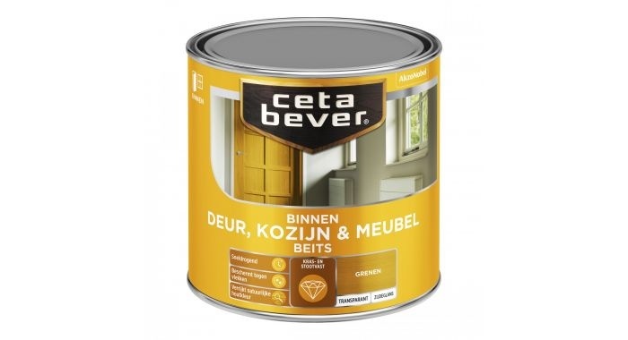 CetaBever Binnenbeits Deuren & Kozijnen Transparant Grenen - Verfwebwinkel.be