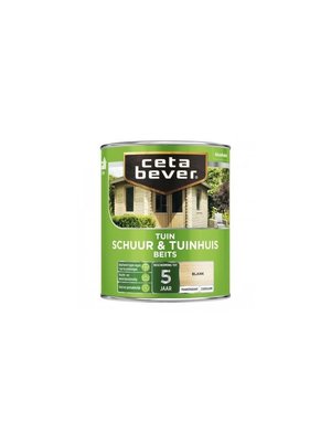 Cetabever Transparant Schuur & Tuinhuis Beits Zijdeglans Blank 0,75L