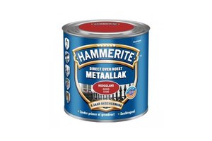 Hammerite Metaallak Hoogglans Rood