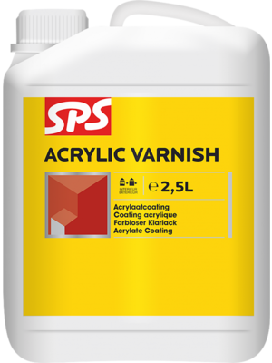 SPS Acrylic Varnisch Vernis voor muurverf