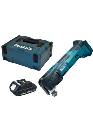 Makita DTM51Y1JX8 18V Li-Ion accu Multitool met snelspansysteem (1x 1.5Ah accu)