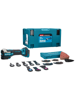 Makita DTM52ZJX2 18V Li-Ion accu multitool body incl. accessoires in Mbox