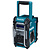 Makita MR004GZ 14,4/18/40V Li-Ion accu bouwradio body - FM/AM - DAB+ - Bluetooth - 230V