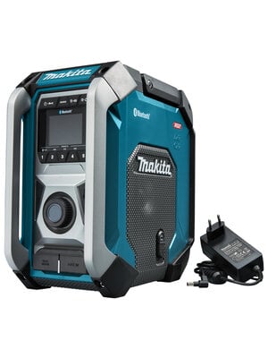 Makita MR006GZ XGT 40V Max Li-Ion accu bouwradio - FM/AM - bluetooth - werkt op netstroom & accu