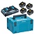 Makita 197626-8 18V Li-Ion accu starterset (4x 5.0Ah) + duolader in Mbox