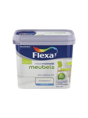 Flexa Mooi Makkelijk Meubels Zijdeglans Gebroken Wit 750ml