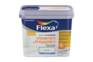 Flexa Mooi Makkelijk Vloeren & Trappen Zijdeglans IJswit 750ml