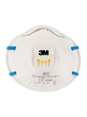 3M - 16518105 8822C3 Stofmasker met ventiel - FFP2 (3st)
