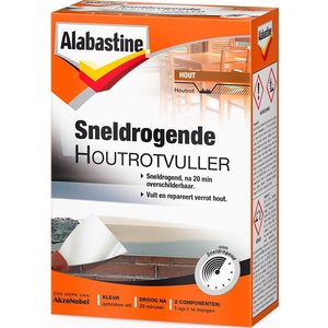 advocaat Emulatie pasta Alabastine Sneldrogende Houtrotvuller kopen? - Verfwebwinkel.be