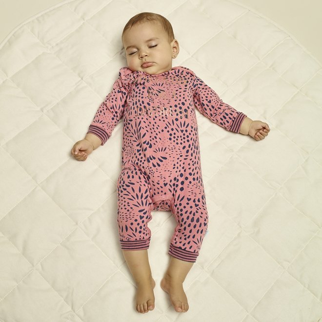 Charlie Choe Baby Meisjes Pyjama Roze Blauw Panter