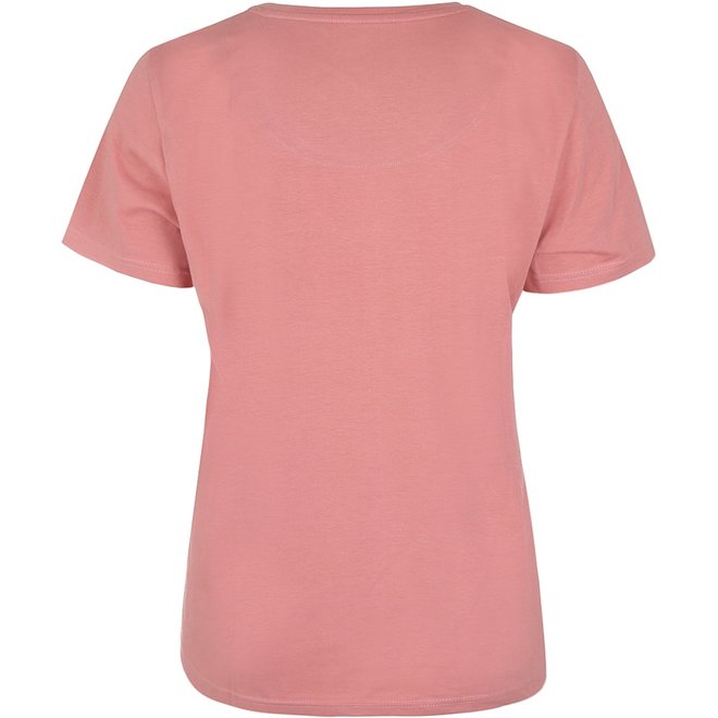 Charlie Choe Dames Pyjama T-shirt Roze Blauw