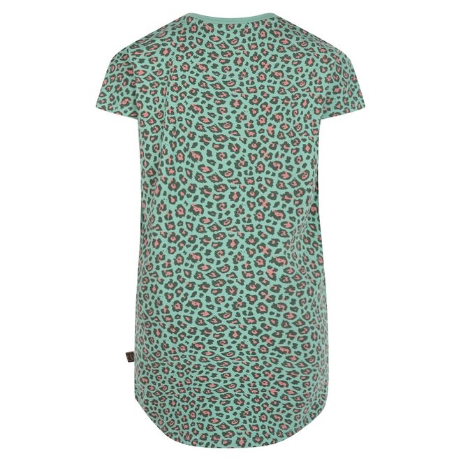 Charlie Choe Girl Nightshirt Green Panther