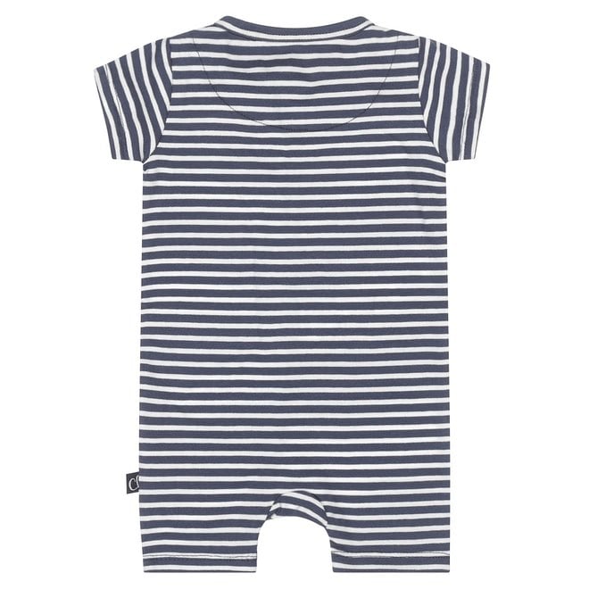 Charlie Choe Baby Pyjama Blauw Wit Gestreept - Familiethema