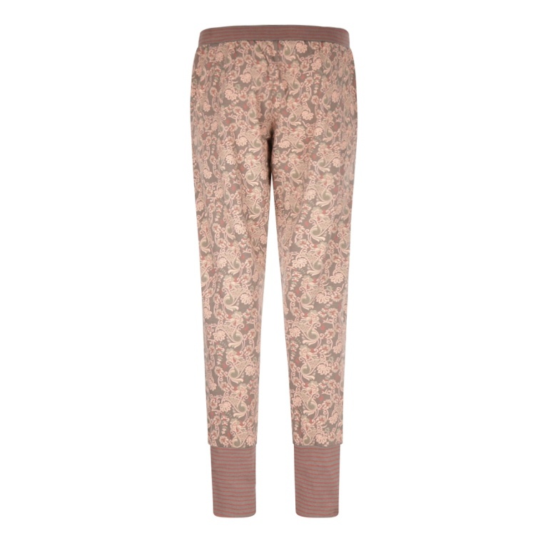Charlie Choe Ladies Pyjama Legging with pockets Brown - Charlie Choe  Sleepwear