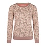 Charlie Choe Damen Pyjama Shirt Pullover Grau Braun